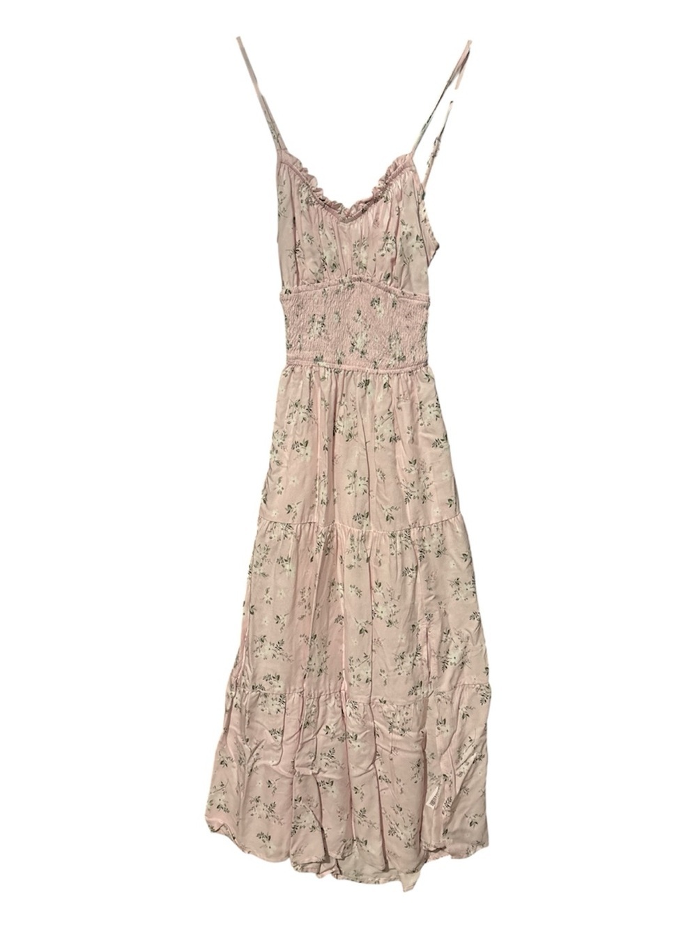 NWT Bluenotes Smocked Waist Cross Back Dress - Picture 4 of 7